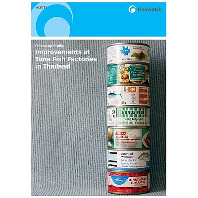 Cover "Improvements at Tuna Fish Factories in Thailand"
