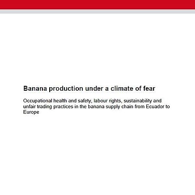Banana production under a climate of fear
