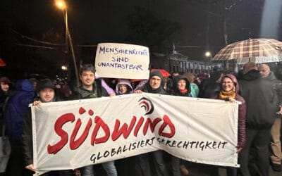 Demokratie verteidigen: Südwind unterstützt Protest gegen Rechtsextremismus