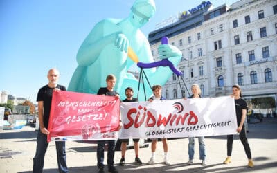 Südwind: Minister Kocher muss bei Lieferkettengesetz Haltung zeigen!